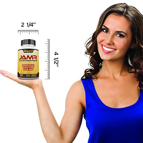 MSM PLUS Glucosamine Chondroitin, 200 Capsules, Joint And Muscle Rebuild - JAMR by FbeneFIT Performance MSM PLUS Glucosamine Chondroitin, 200 Capsules, Joint And Muscle Rebuild - JAMR by FbeneFIT Performance