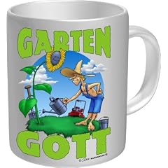 Fun Tasse mit Spruch - GARTEN-GOTT