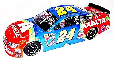 AUTOGRAPHED 2015 Jeff Gordon #24 Axalta Racing RETRO RAINBOW WARRIOR (Bristol Paint Scheme) Final Season Signed Lionel 1/24 NASCAR Diecast Car with COA (#4344 of only 5,617 produced!)
