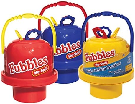 Fubbles No Spill Big Bubble Bucket by Little Kids - Primary Colors Vary