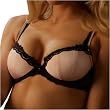 Felina Women's Tricia Lace Trimmed Satin Contour Bra