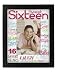 SWEET SIXTEEN Magazine Cover frame is a colorful reflection shadow keepsake - 4x6