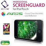 CAPDASE iPod touch 2nd & 3rd Generation Professional Screen Guard ARiS 'Crystal Clear, Anti-Glare Protection' ��Q�A��R���� iPod touch �p �u�N���X�^���E�N���A�[�v �t���ی�V�[�g SPIPT2-C