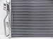 A/C AC Condenser Compatible With Honda Fits 94-95 Civic Sol del 1.5L 1.6L