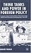 Think Tanks and Power in Foreign Policy: A Comparative Study of the Role and Influence of the Council on Foreign Relations and the  Royal Institure of International Affairs, 1939-1945