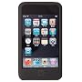 Rix iJacket silicon iPod touch 2G ��p�V���R���P�[�X �t���ی�t�B�����t�� �X���[�L�[�u���b�N RX-IPS2GTOSB