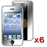 6pcs Mirror Screen Protector Cover for iPhone 3GS 3G S