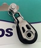 Nautos #HT 2031F-DYNAMIC LINE 30 MM -SINGLE FIXED WITH FORK - 30 mm sheave-Heavy duty characteristics.Sailboat block
