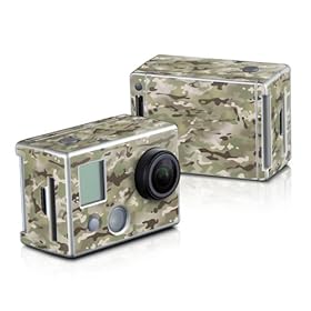 FC Camo Design Decorative Protector Skin Decal Sticker for GoPro HD Hero2 Camera Digital Camcorder