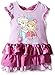 Disney Girls' Beautiful Sister Elsa And Anna Eyelet And Satin Dress