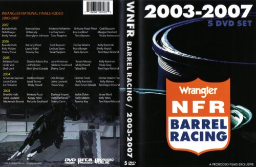 Childrens Toyshop  Sporting Goods : Wrangler National Finals Rodeo 2003-2007 BARREL RACING - DVD