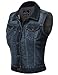 FPT Womens Cropped Denim Vest (S-3XL)