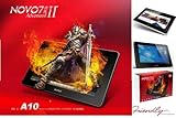 Ainol Novo 7 Advanced II Tablet Android 4.0 , Farbe Schwarz,HDMI,Kapacitives Display