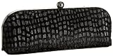 Menbur 811860019 Stars Clutch,Black/Silver,one size