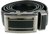 AT-Giftware - BLT05 - Coffret Cadeau - Ceinture pour Hommes en Cuir Véritable - Noir