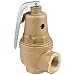 Apollo Valve 10-600 Series Bronze Safety Relief Valve, ASME Hot Water, 30 psi Set Pressure, 1-1/4" NPT Female