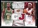 2009-10 UD Lebron James, Kevin Garnett Dual Jersey Card
