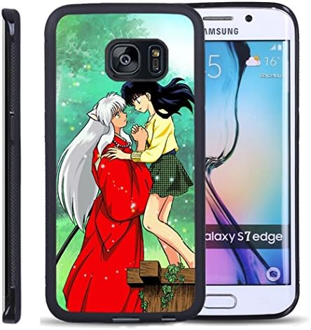 S7 Edge TPU Case,Inuyasha 9 PREMIUM BUMPER Bumper Style Premium Case Slim Fit Dual Layer Protective Cover for Samsung Galaxy S7 Edge