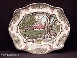 Johnson Brothers Friendly Village Bless This House Bread Tray, 12-Inch