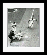 Jackie Robinson Brooklyn Dodgers MLB Stealing Home Framed 8 x 10 Photograph