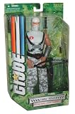 GI Joe 2008 Elite Team 12 Inch Tall Soldier Action Figure - Cobra Ninja STORM SHADOW with White Shirt, White Camo Pants, Belt, 2 Katana Swords with Sheaths, Knife with Sheath, 2 Gauntlets, Crossbow and 3 Arrow Bolts