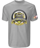 #48 Jimmie Johnson 2007 NEXTEL Cup Champion Official Victory Lane T-Shirt (XX-Large)