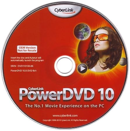 Cyberlink PowerDVD 10 OEM - 6-Channel - Deutsch