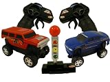 Licensed Hummer & Chevy SSR Concept Drag Race RC Car Truck Toy Set