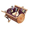 Vanderbilt Commodores Verona Picnic Basket - Burgandy