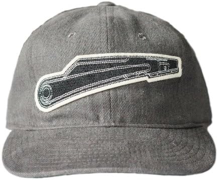 ENDO Apparel AK-47 Fire Selector Switch Grey Twill Hat / Cap With Leather Strapback