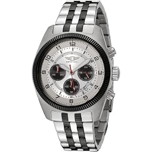 I By Invicta Men’s Chronograph Stainless Steel and Black  Watch #70800-001