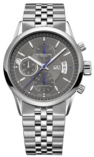 Raymond Weil Freelancer Automatic Chronograph Steel Mens Watch Date 7730-ST-60021