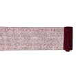 Extra Wide Mesh Burgundy Sparkle Tinsel Christmas Ribbon 6" x 4 Yards