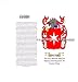 Leister Coat of Arms/ Family Crest on Fine Paper and Family History (IN Stock)
