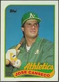 1989 Topps #500 Jose Canseco