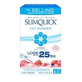 Slimquick Ultra Fat Burner Mixed Berry Powder, 26-Count