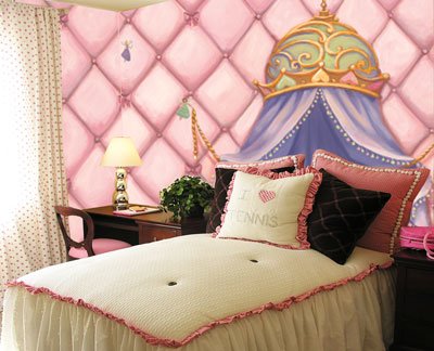 Princess Canopy Wall Mural