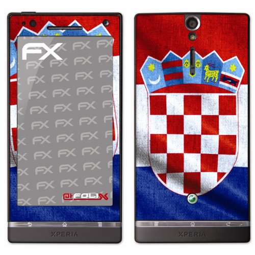 atFoliX Fu&szlig;ball EM 2012 Kroatien Flagge Designfolie f&uuml;r Sony Xperia S Preisvergleich