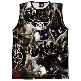 Aerosmith - Vintage All Over Muscle Shirt T-Shirt