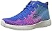 Skechers Sport Women's Sweet Symphony Fashion Sneaker,Blue/Hot Pink,8 M US