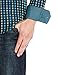 BUGATCHI Men's Aprilia Grid Check Button-Front Shirt