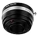 Fotodiox Lens Mount Adapter - Pentax K AF Mount (PKAF) DSLR Lens to Pentax Q (PQ) Mount Mirrorless Camera Bodies with Built-In Aperture Control Dial