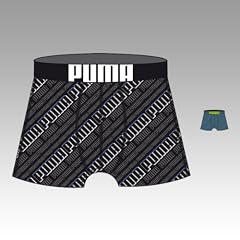 PUMA Diagonal Boxershorts Schwarz