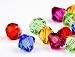 Kuche & Haushalt : Glasperlen zum Auffädeln von Swarovski Doppelkegel 4mm (Rainbow Multi), 96 Stück