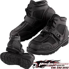 Icon Field Armor Chukka Boots - Black