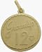 Yellow Gold Grown Up #12 Age Expression Pendant