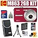 Kodak Easyshare M863 8.2mp Digital Camera (red) + 2gb Deluxe Accessory Kit