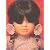 1991 Many Stars Porcelain Indian doll by Linda Mason