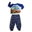 Cars by Disney - Toddler Boys Long Sleeve Pajamas, Blue, Multi