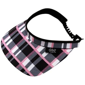 Glove It Women's Visor (Pinkadilly Plaid)